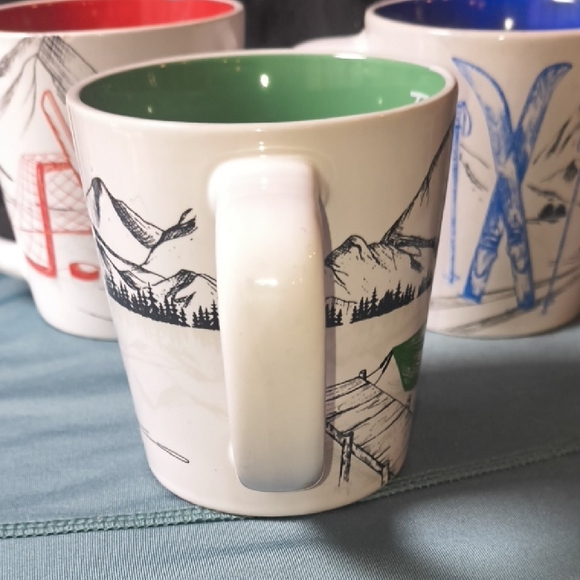 Tim Hortons Mountain Adventure Mug Trio - Skiing Hockey & Canoe - Picture 12 of 16